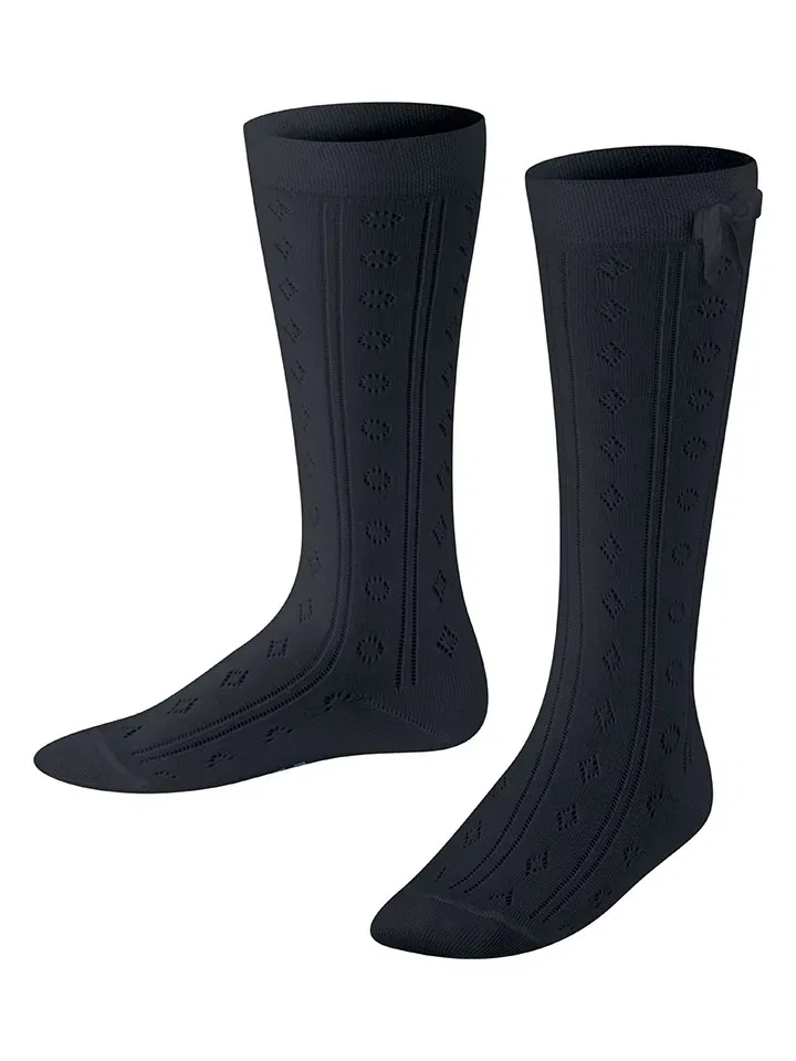 Носки ажурные Falke, черные