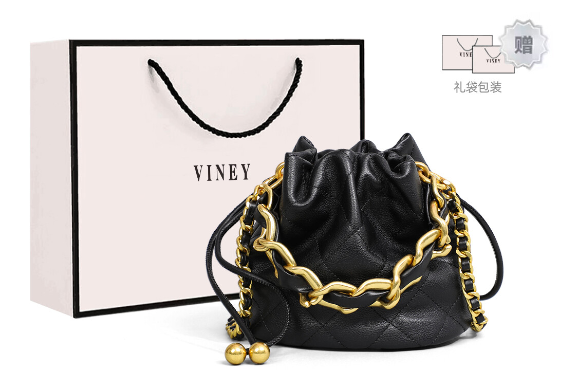 

Женская сумка через плечо Viney, Ограниченная подарочная коробка + черный