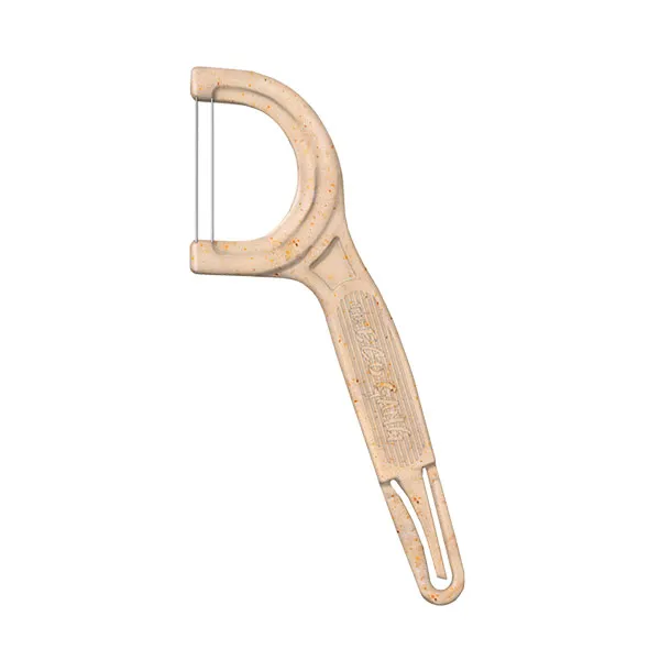 Зубная нить на растительной основе Floss Pick Menta The Eco Gang, 50 UD — фото 2