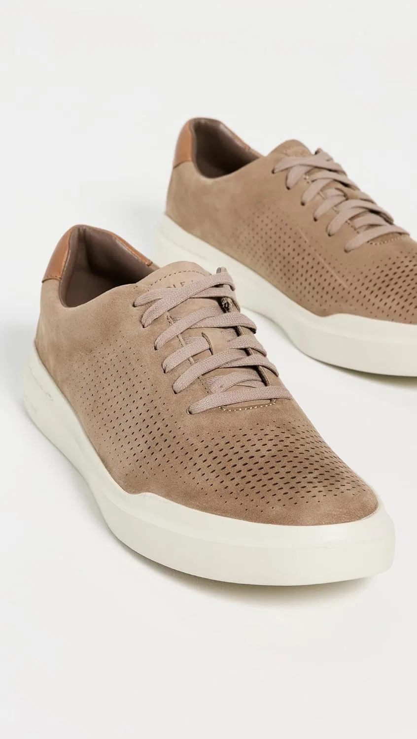 Мужские кроссовки Cole Haan Grandpro Rally с лазерной резкой, Irsh Coff Nbk Gldn — фото 4