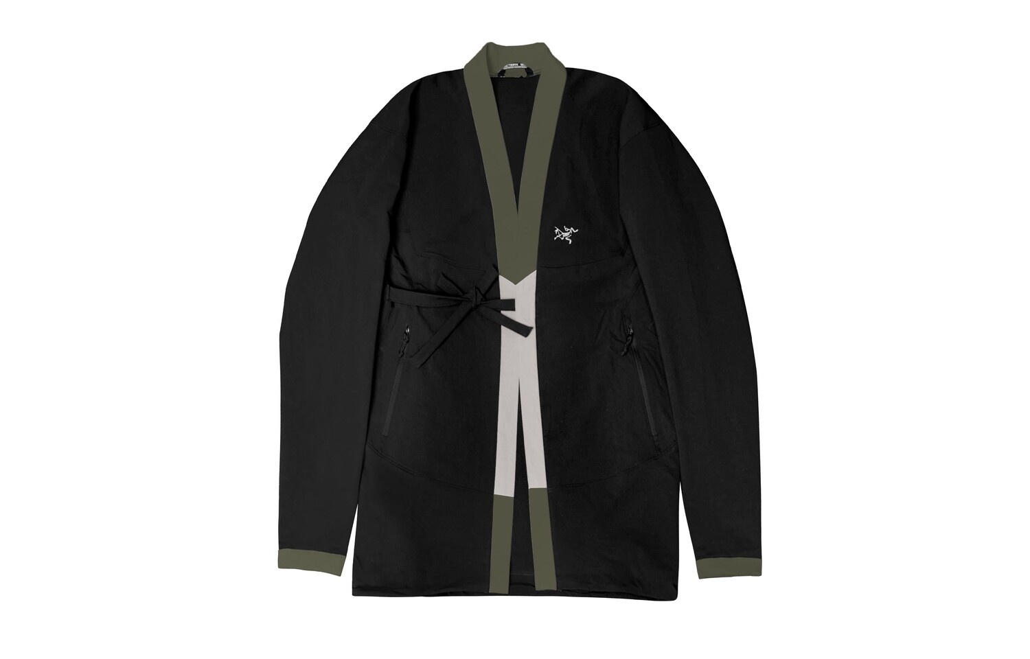 

Мужская куртка серии Gamma, цвет черный и зеленый рис Arcteryx