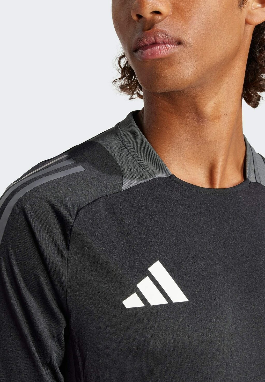 Футболка с принтом TIRO24 COMPETITION TRAINING JERSEY adidas Performance, цвет black team dark grey — фото 3