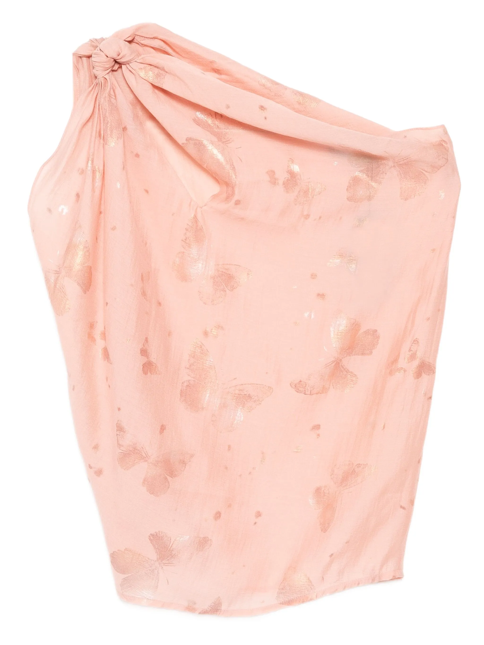 

Топ с принтом Blaklace, розовый