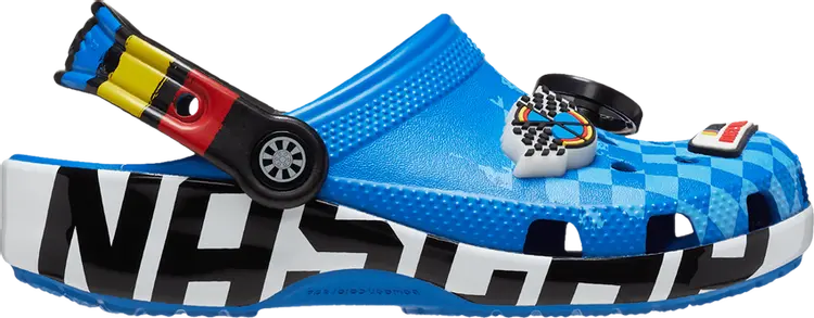 

Кроссовки Nascar x Classic Clog Kids 'Bright Cobalt', синий