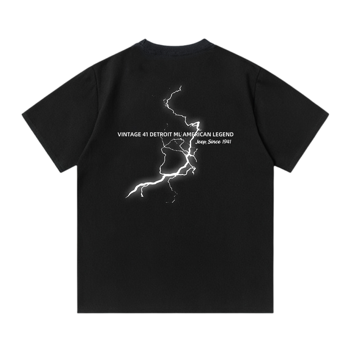 Футболка унисекс Crew Neck Moderate Jeep, sky розовый — фото 2