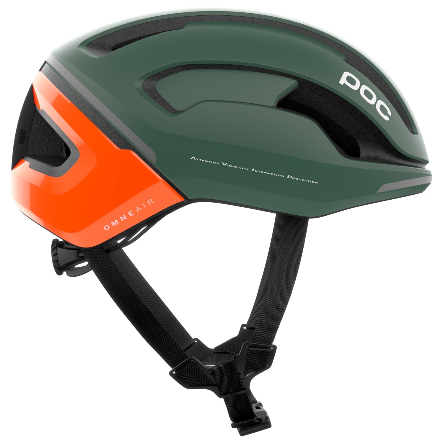 

Велосипедный шлем Poc Omne Beacon MIPS, цвет Fluorescent Orange AVIP/Epidote Green Matt