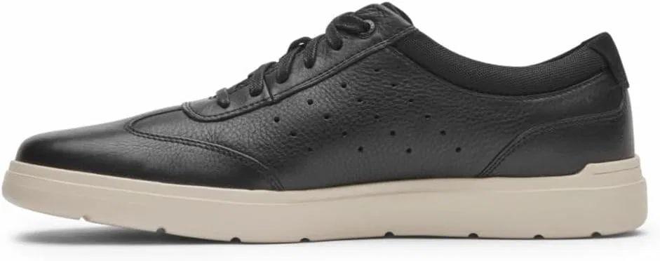 Мужские туфли Rockport Total Motion Court T-Toe Oxford, Black — фото 4