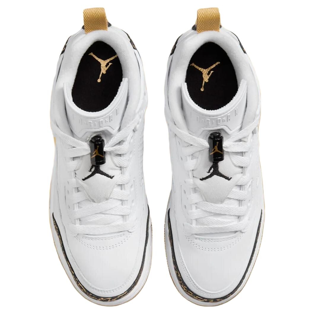 Кроссовки Jordan Spizike Low 'Mocha Gold' GS, белый — фото 4