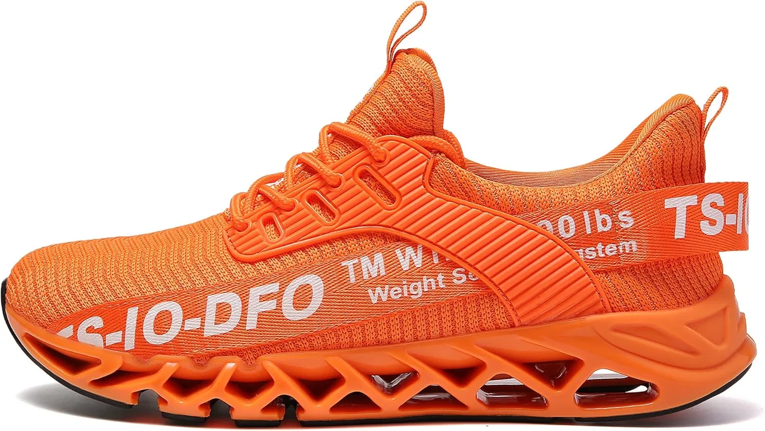 Мужские беговые кроссовки TSIODFO для спортивной ходьбы, Orange — фото 2