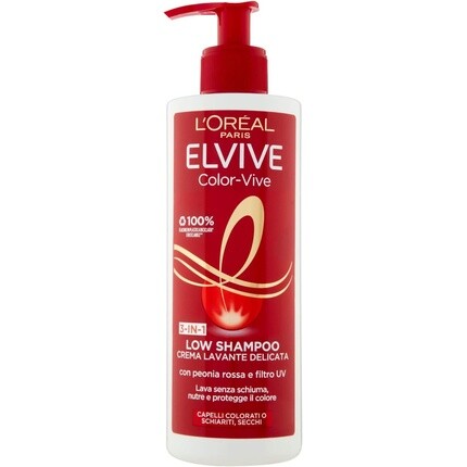 

L'Oreal Paris Color Vive Low Шампунь-пена и без сульфатов 400мл, Elvive