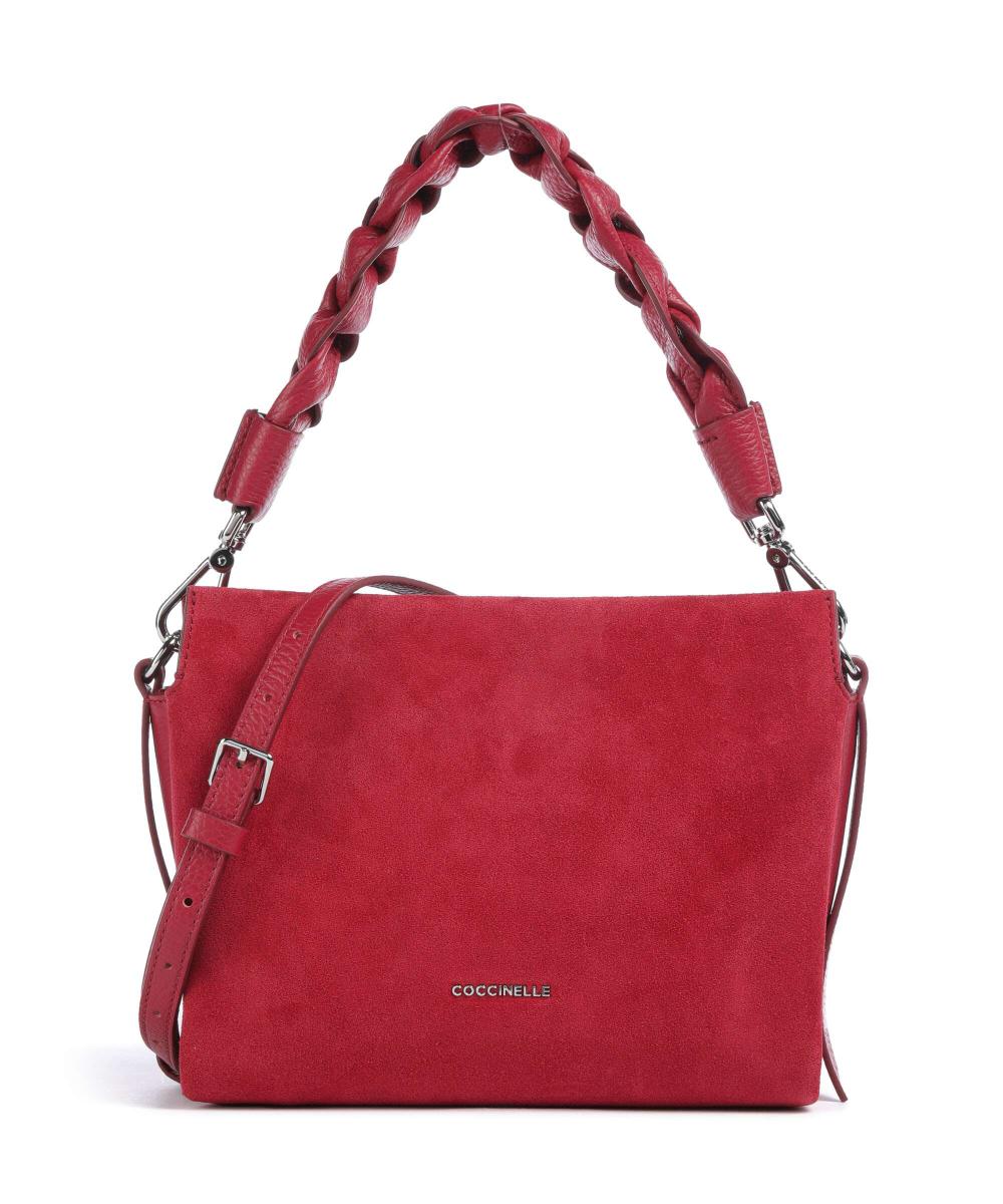

Сумка Boheme из замши матовая коровья кожа Coccinelle, красный