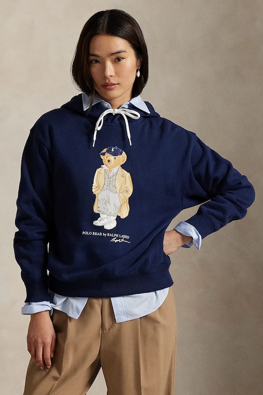 

Толстовка Polo Ralph Lauren, темно-синий