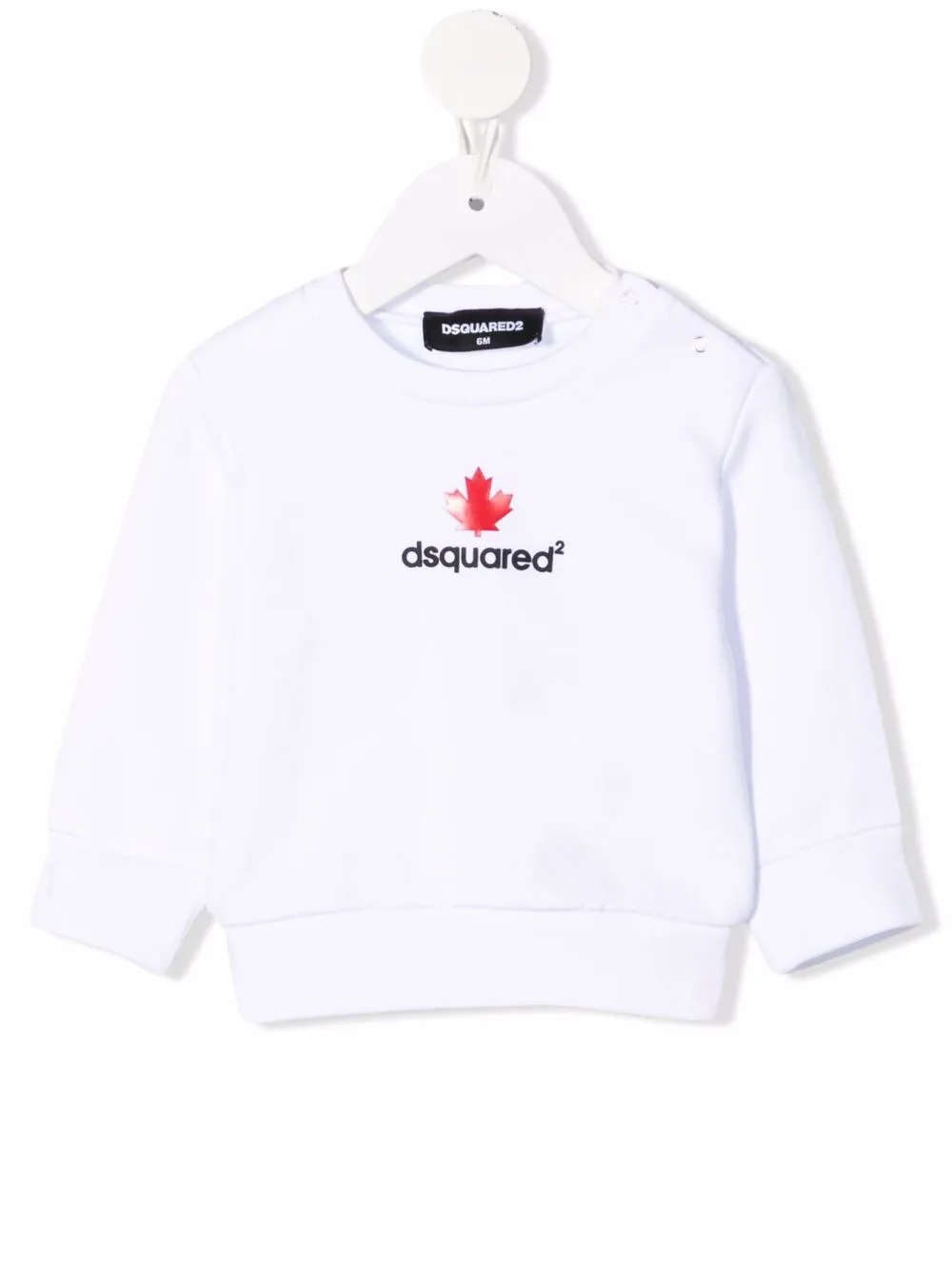 

Толстовка с логотипом DSQUARED2 KIDS, белый