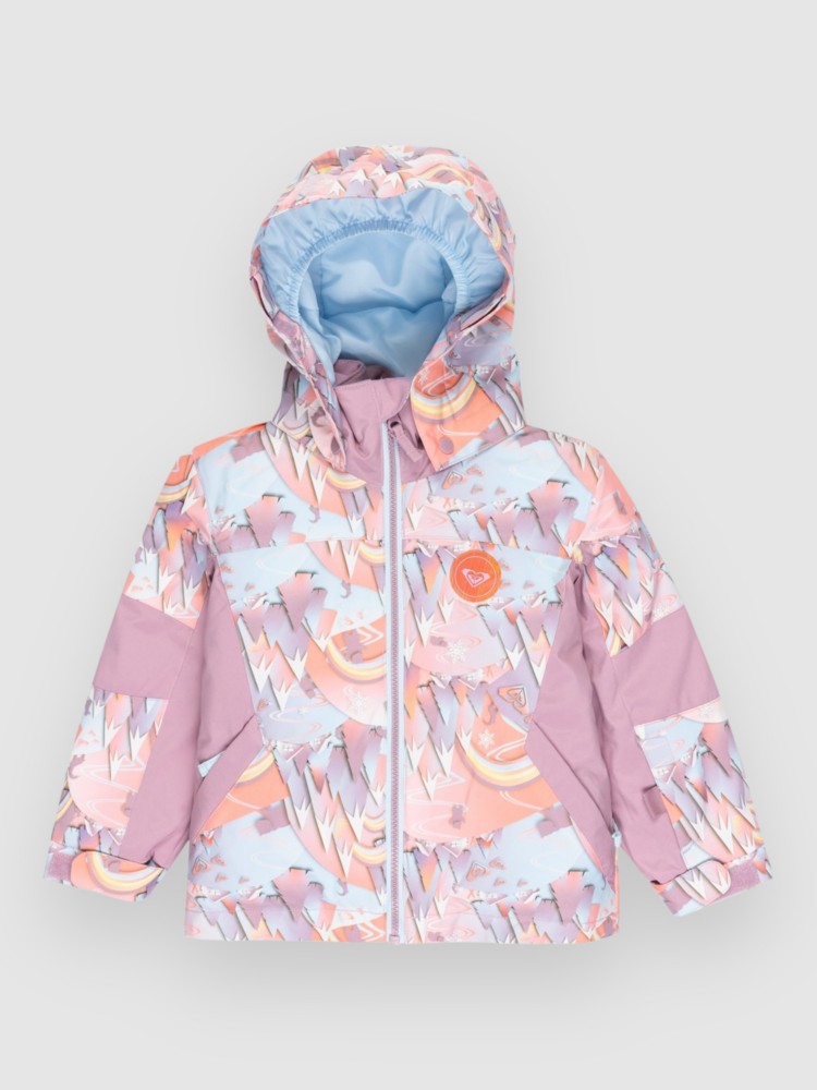 

Куртка для сноуборда Roxy Snowy Tale Kids Jacke, coral chic papercut, Белый, Куртка для сноуборда Roxy Snowy Tale Kids Jacke, coral chic papercut