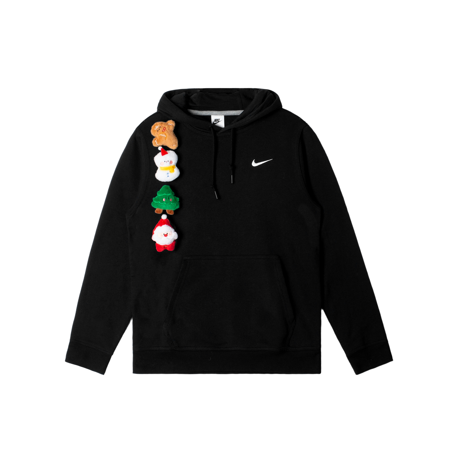 

Nike Мужская толстовка с капюшоном, черная, средней толщины