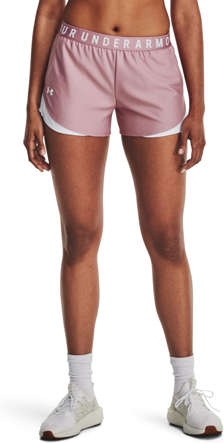 

Играйте в шорты 3.0 Under Armour, цвет Pink Elixir/White/White