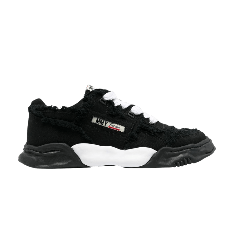 

Кроссовки Maison Mihara Yasuhiro Parker OG Sole Canvas Low 'Black', черный