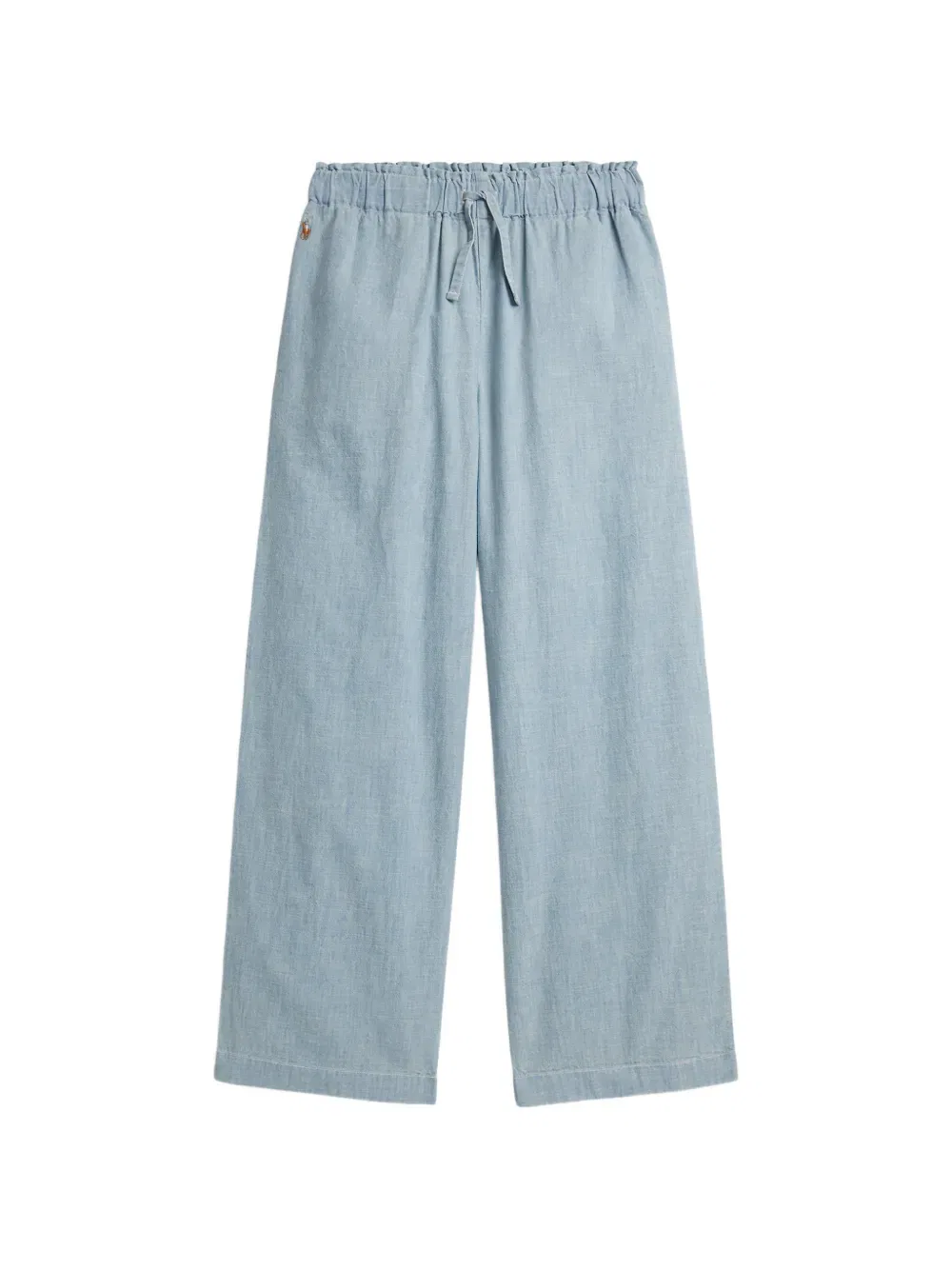Широкие брюки с завязками Polo Ralph Lauren Kids, синий