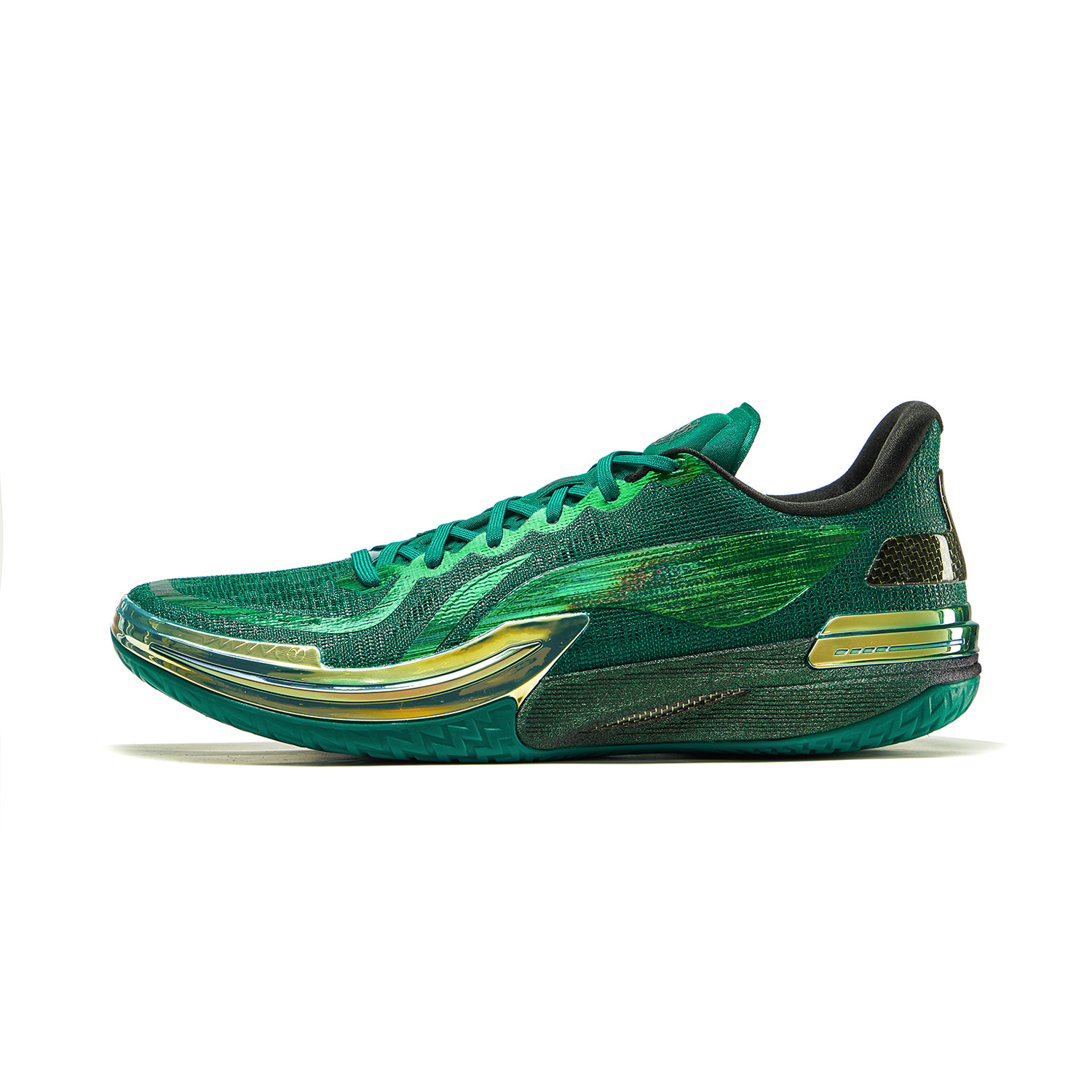 

Амортизаторы gamma нескользящие износостойкие низкие баскетбольные кроссовки men's LINING, зеленый