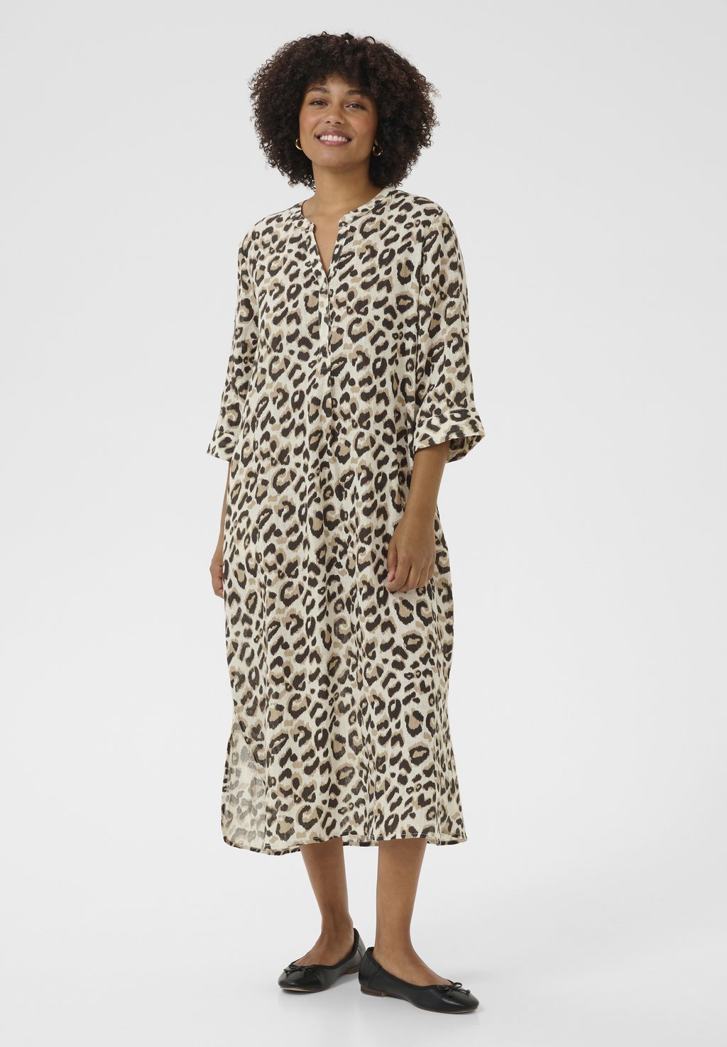 

Повседневное платье CRBELLIS CAFTAN Cream, коричневый