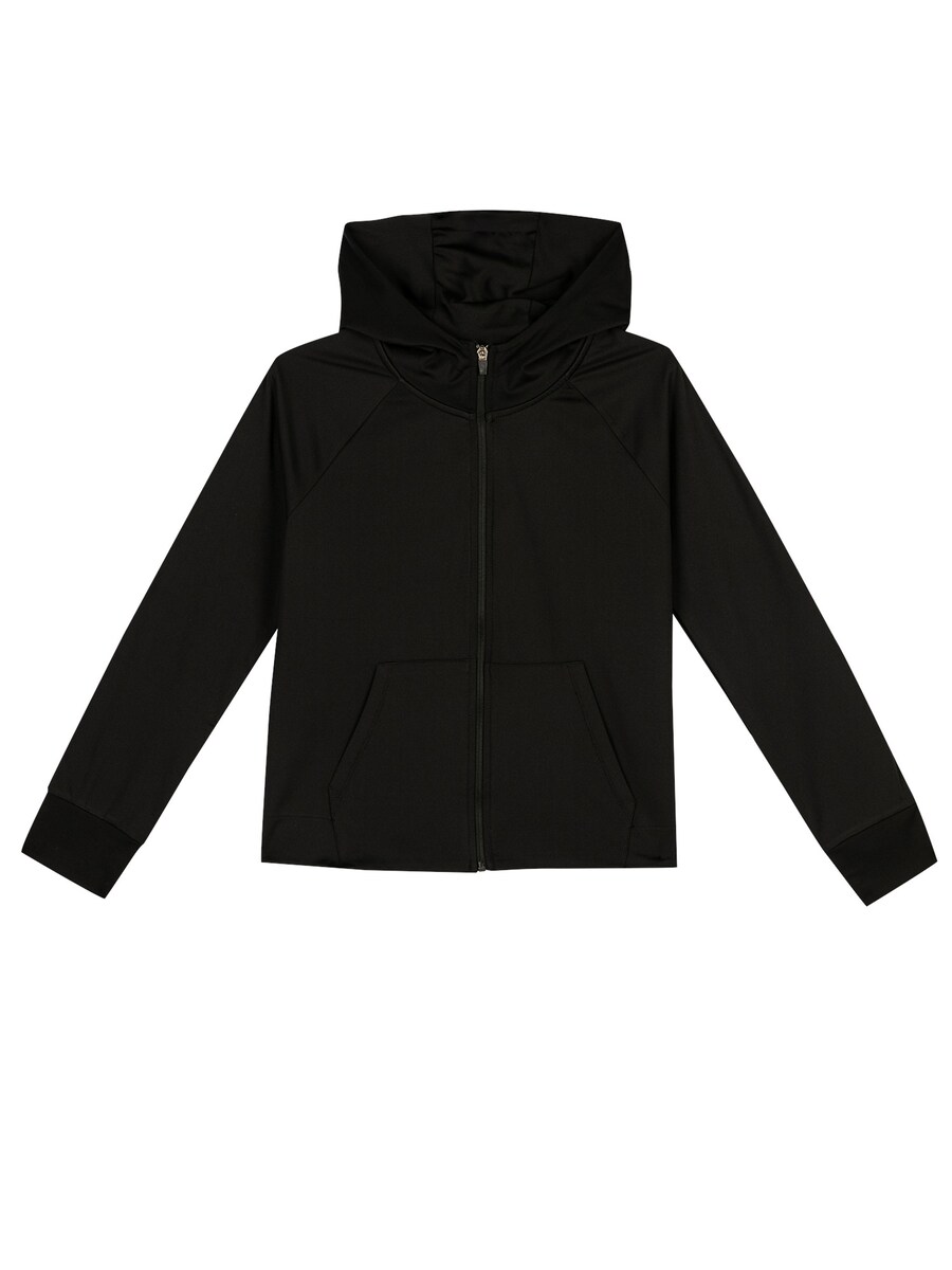 

Толстовка с капюшоном на молнии Koton Zip-Up Hoodie, черный