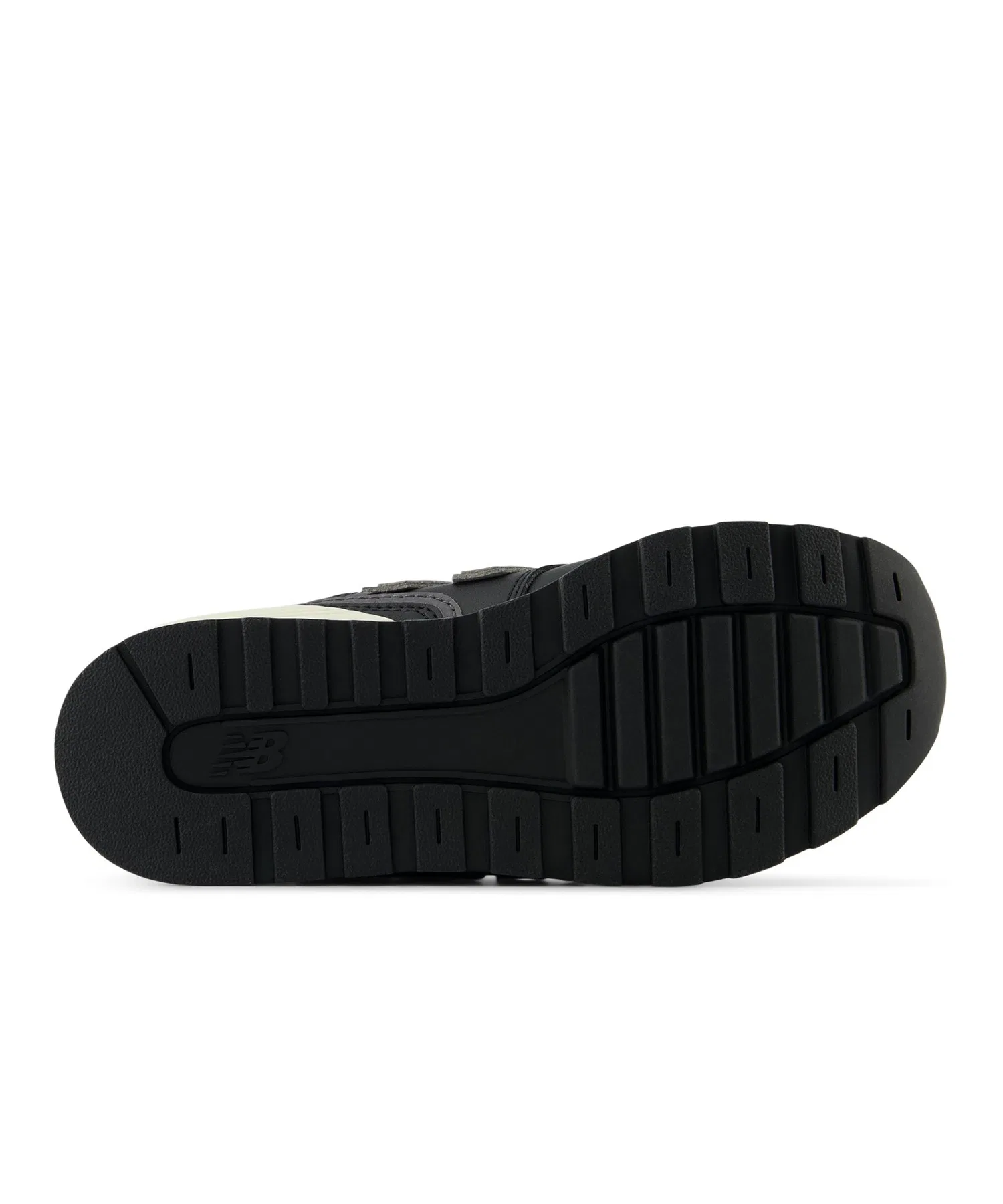Детские кроссовки New Balance YV996 из искусственной кожи бело-чёрные — фото 3