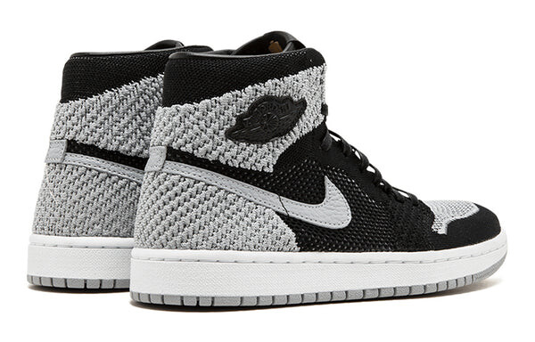 Кроссовки 1 ретро высокие og Flyknit Air Jordan, черный — фото 4