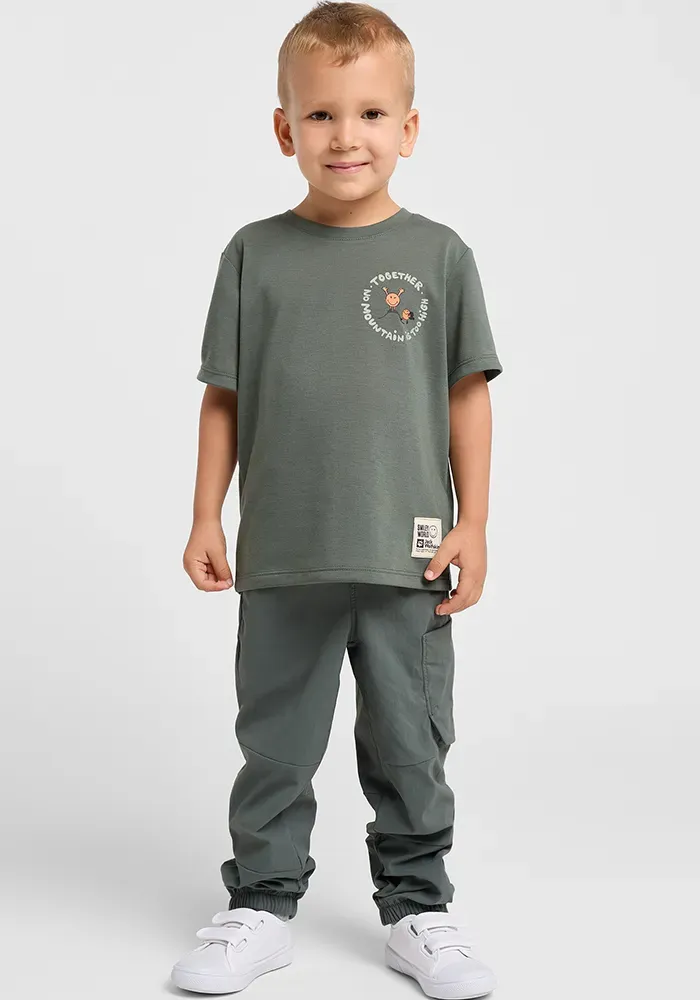 

Футболка Jack Wolfskin "SMILEYWORLD TOGETHER T K", зеленый