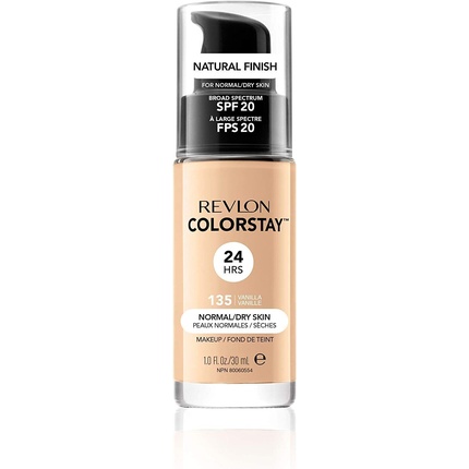 

ColorStay Жидкая тональная основа для нормальной/сухой кожи SPF 20 30 мл Revlon