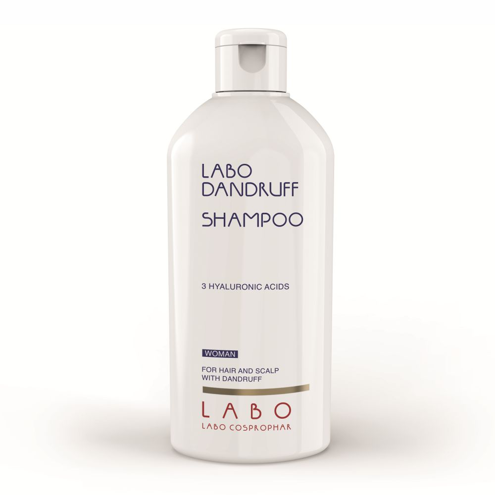 

Шампунь против перхоти с 3 гиалуроновыми кислотами для женщин dandruff shampoo for woman Labo, 200 мл