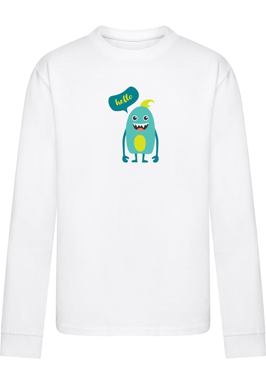 

Рубашка Merchcode Monster Hello, белый