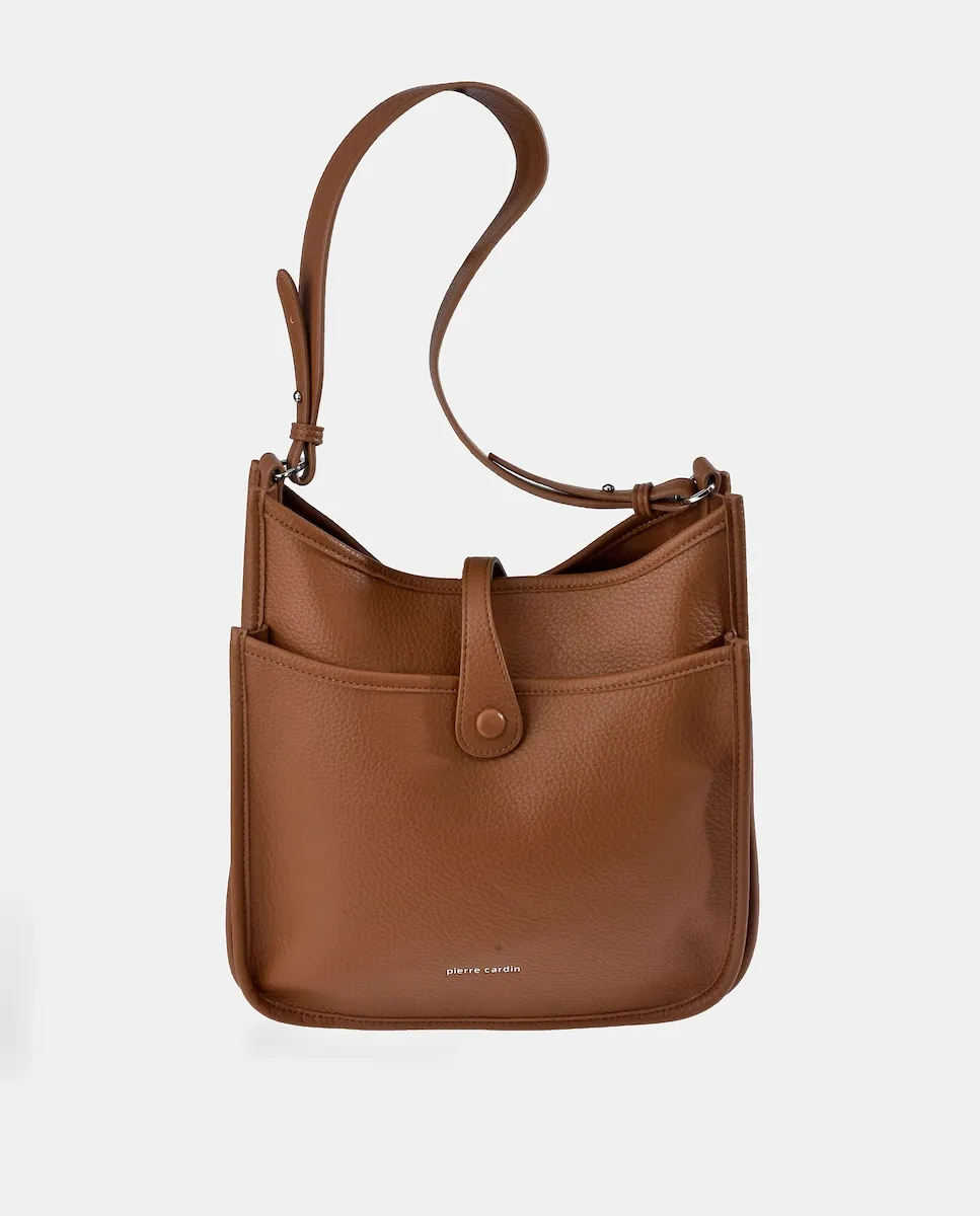 

Сумка-шоппер из искусственной кожи Pierre Cardin, песочный