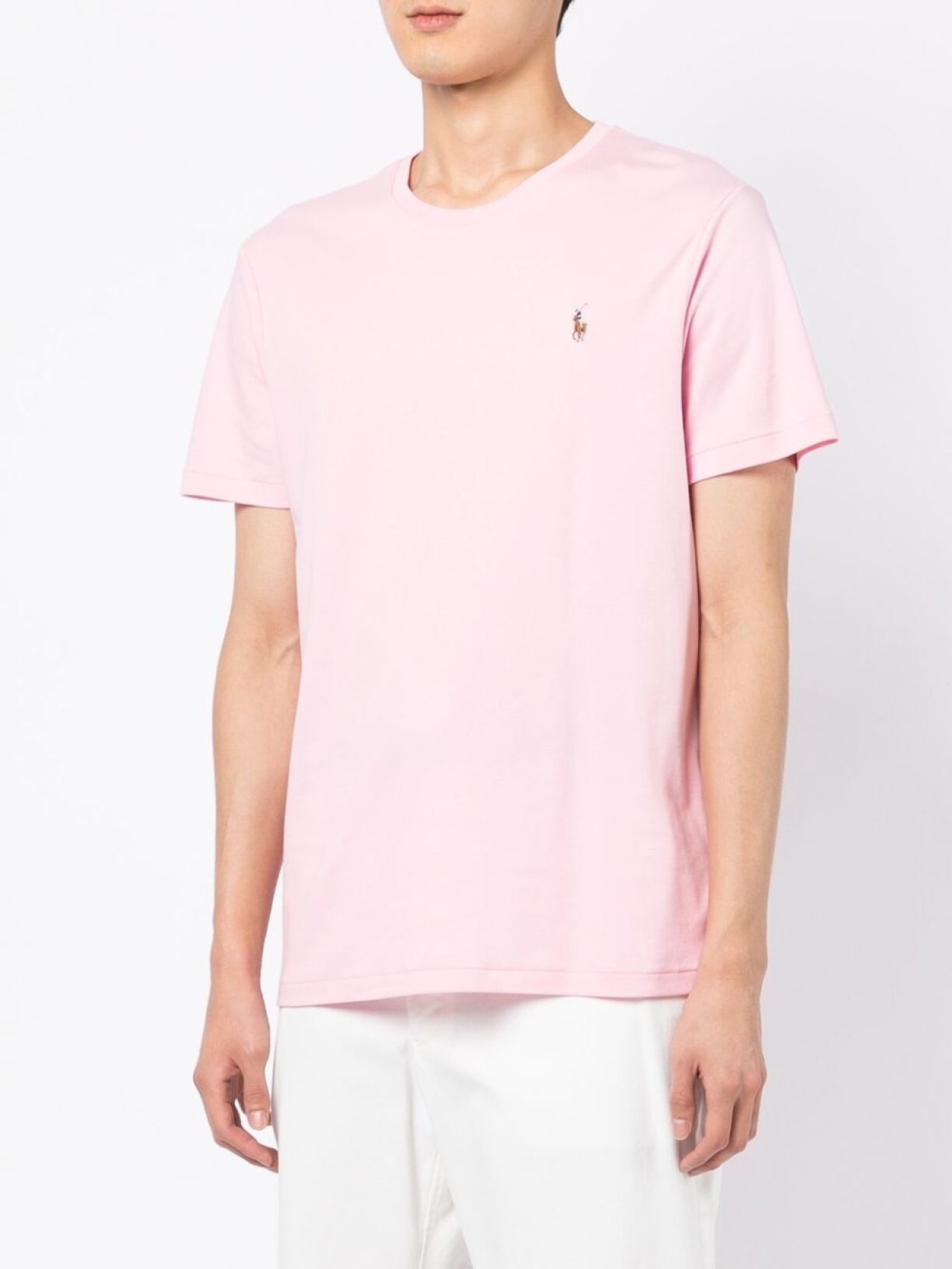 Polo Ralph Lauren футболка с логотипом, розовый — фото 3