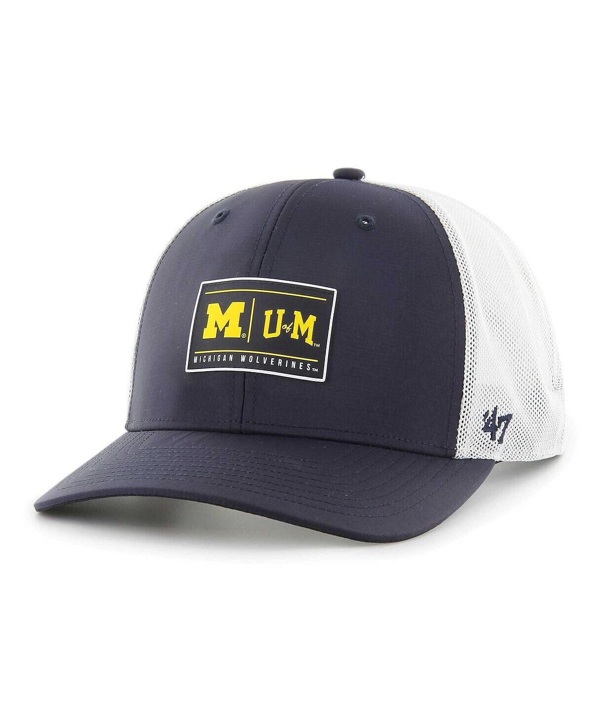 

Мужская темно-синяя регулируемая шляпа Michigan Wolverines Bonita Brrr Hitch '47 Brand