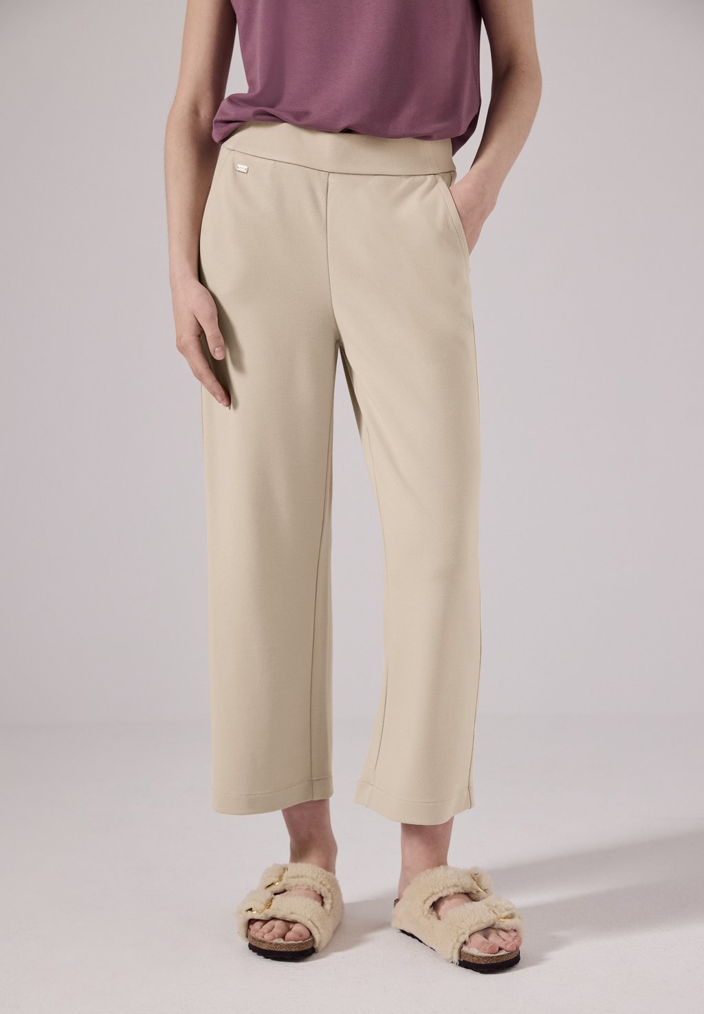 

Брюки CULOTTE Street One Studio, бежевый