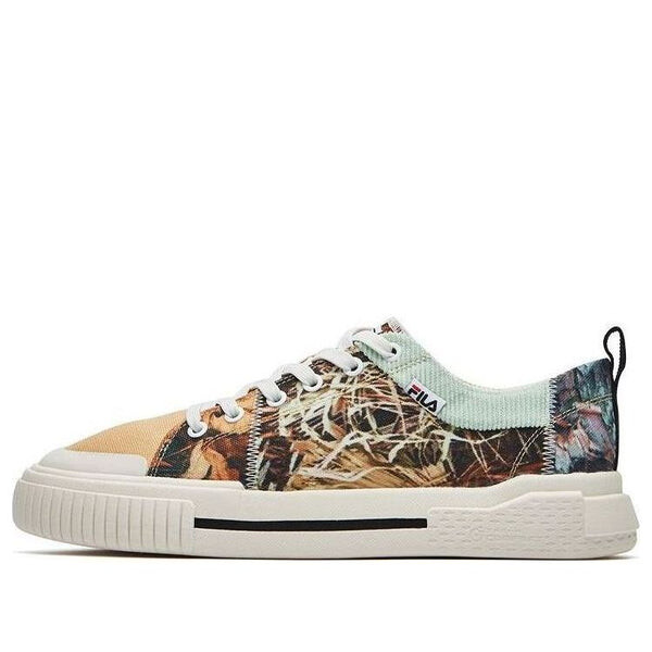 

Кроссовки 'cream green brown' Fila Fusion, бежевый