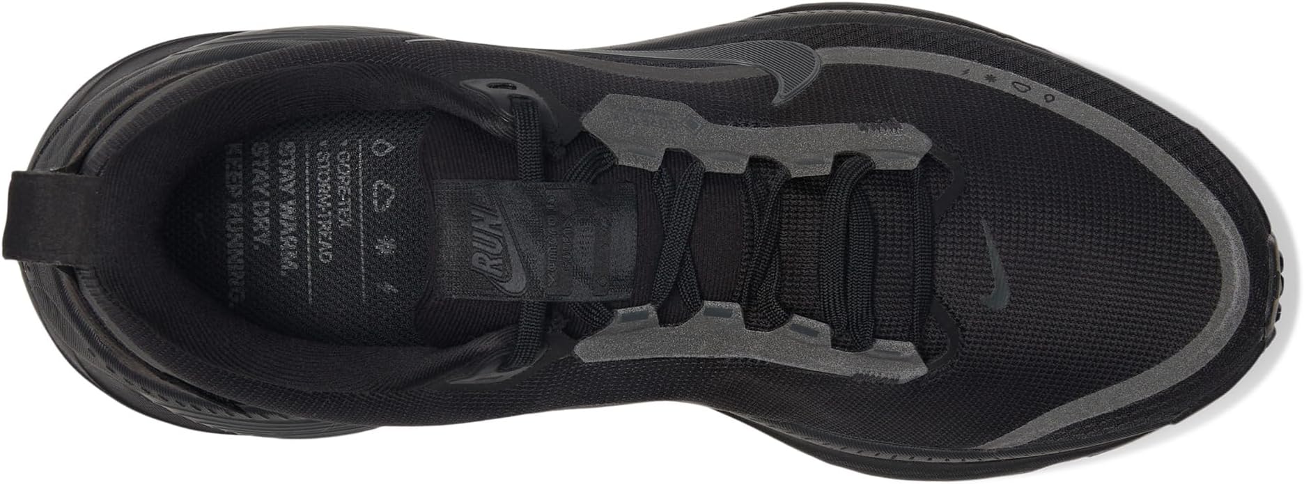 Кроссовки Nike Men's Vomero 18 GORE-TEX, Black/Anthracite — фото 2