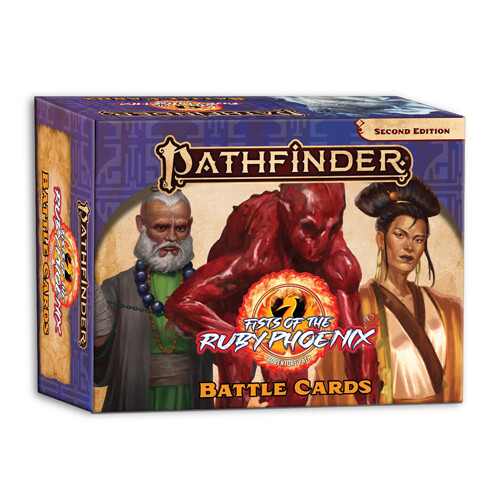 

Коллекционные карточки Pathfinder Rpg: Fists Of The Ruby Phoenix Battle Cards (P2) Paizo Publishing