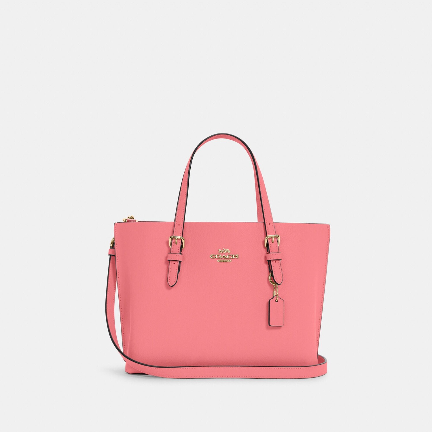 

Сумка-тоут Coach Outlet Mollie 25, цвет Gold/Taffy