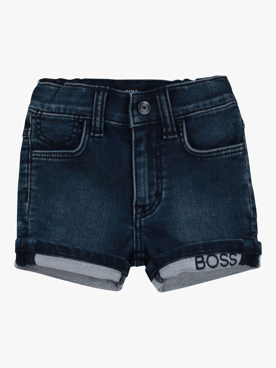 

Джинсовые шорты-бермуды HUGO BOSS Baby Denim, Камень