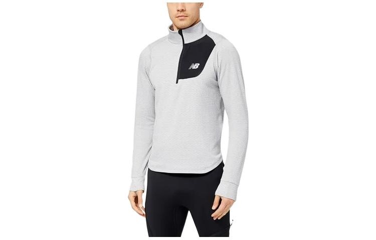 

Футболка Heat Grid мужская серая New Balance, серый