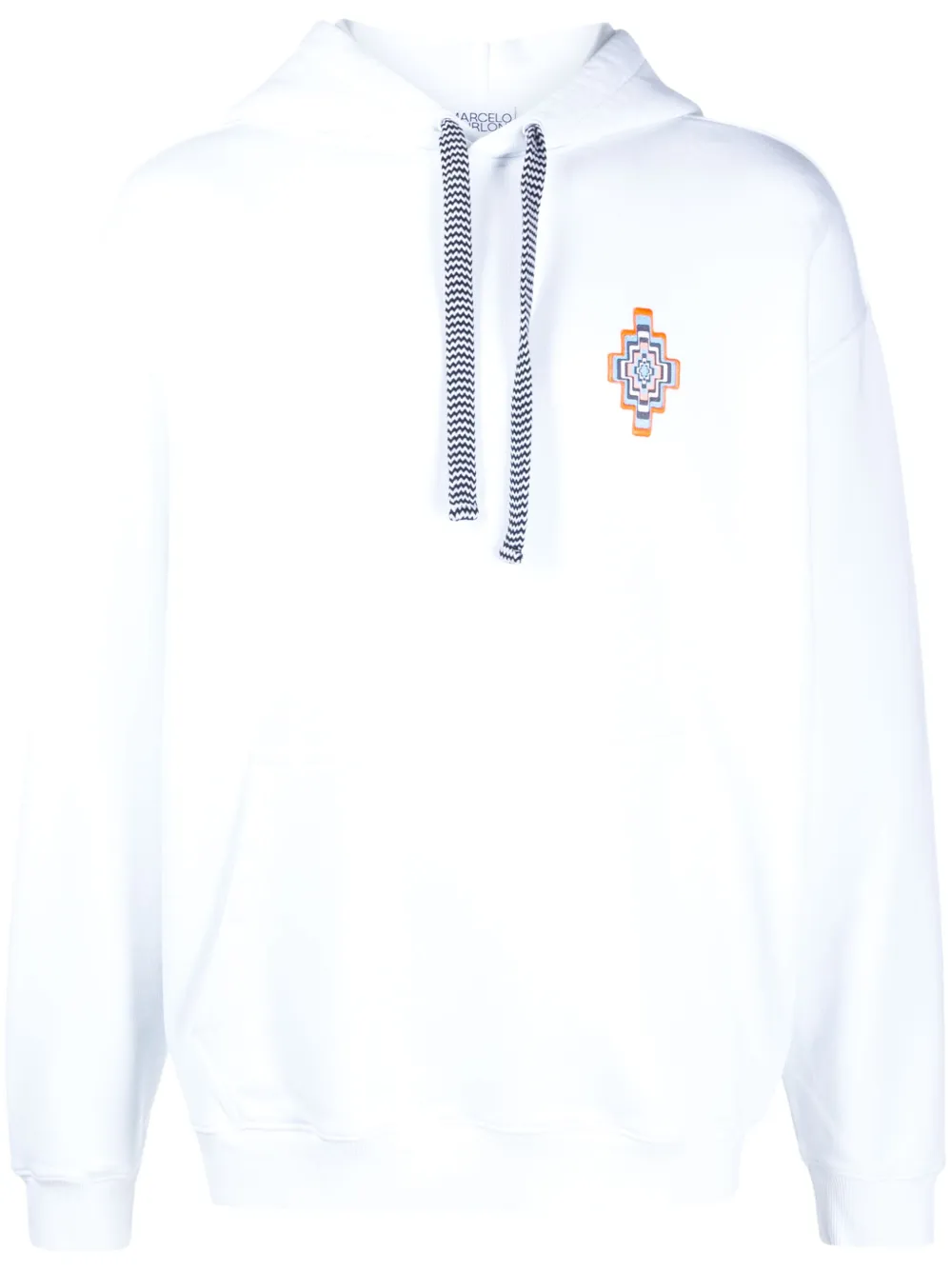 

Худи с вышитым логотипом Marcelo Burlon County of Milan, белый