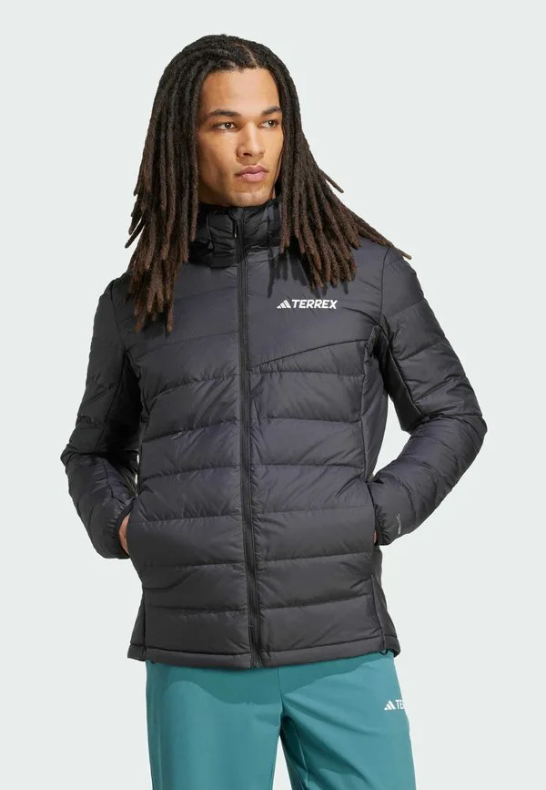 Зимняя куртка terrex climawarm с капюшоном Adidas Sportswear, Black