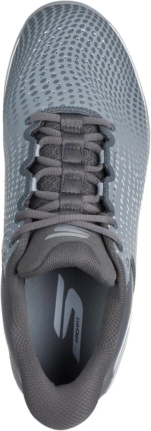 Мужские кроссовки Skechers Viper Court Reload с легким надеванием без рук, серый — фото 4