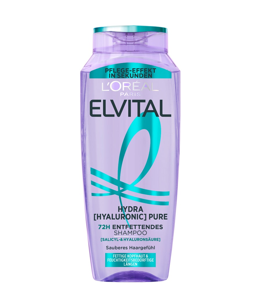 

Шампунь для волос L'Oréal Paris Elvital Hydra Hyaluronic Pure, 250 ml