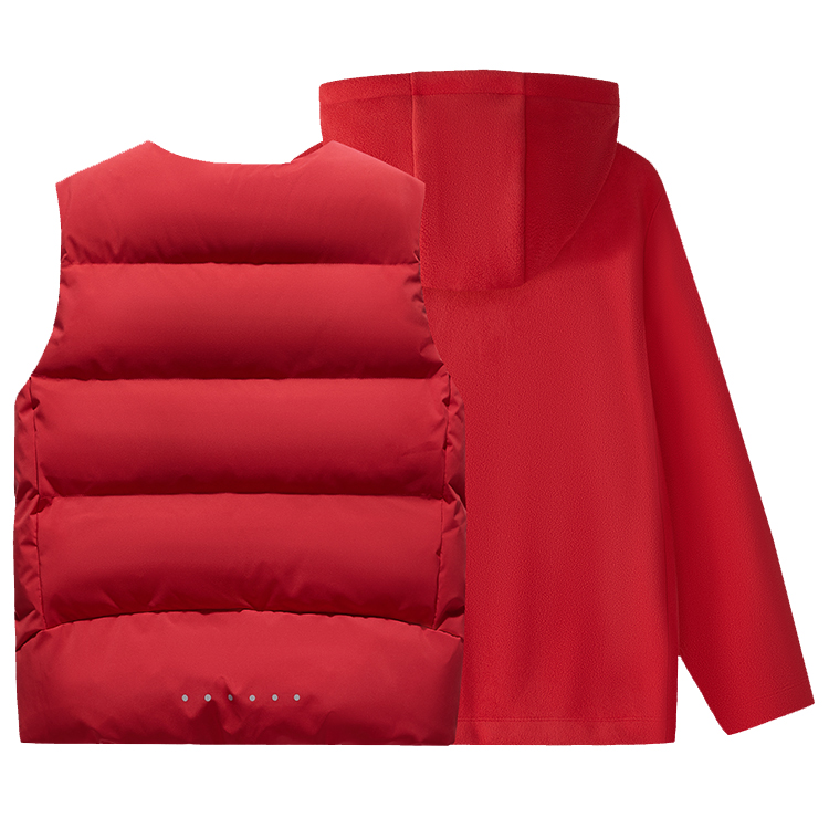 Пуховик 2-предметный набор Legend Red подростки FILA KIDS, красный — фото 3