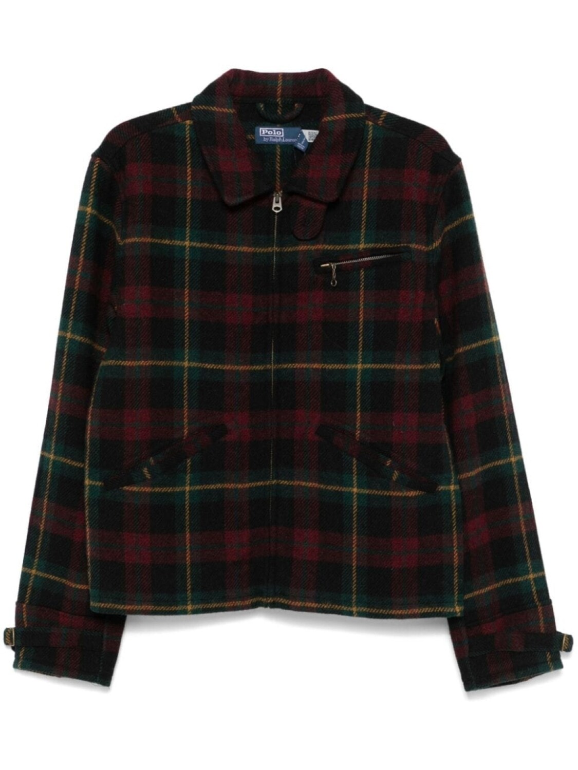 

Polo Ralph Lauren куртка в клетку, зеленый