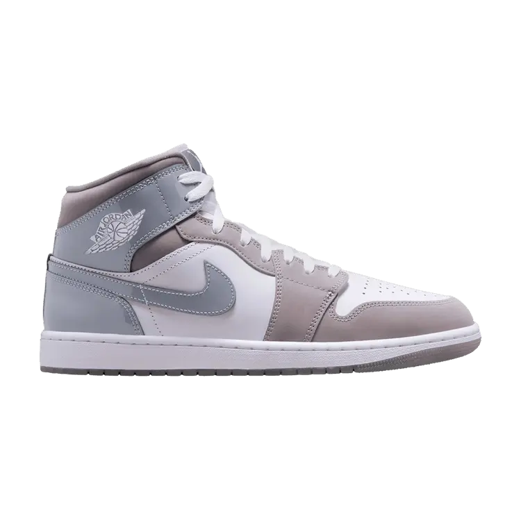 

Кроссовки Air Jordan 1 Mid SE Patent Cool Grey, серый