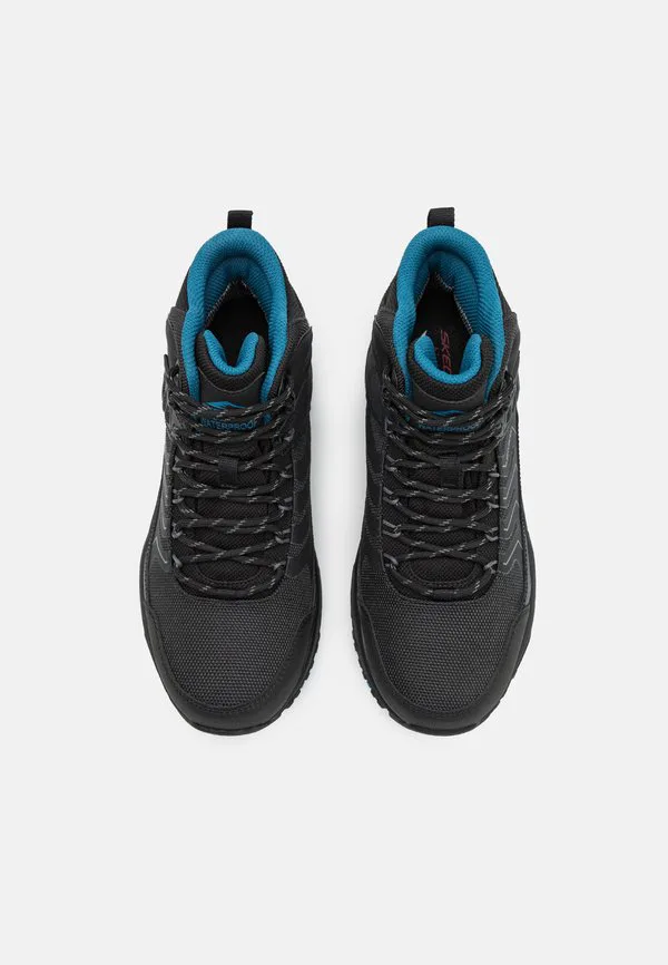 Ботинки arch fit dawson на шнуровке Skechers, Schwarz — фото 4