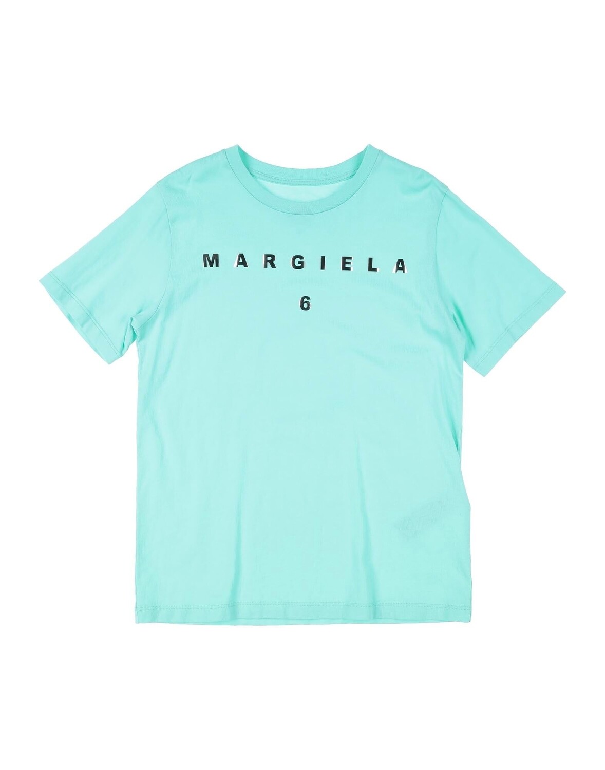 

Футболка Mm6 Maison Margiela, бирюзовый